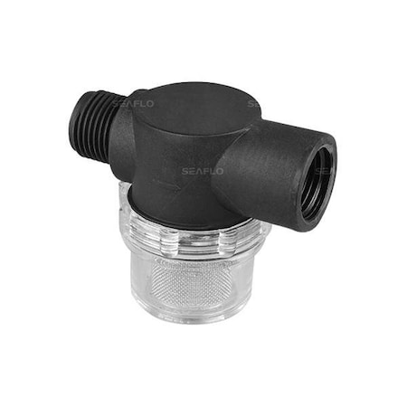 Seaflo FilterStrainer Inline 51S01